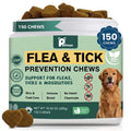 150Ct-Petrivium Dog Flea & Tick Support Soft Chews - Natural Oral Supplement - Suitable for All Breeds & Sizes-Chicken Flavor#Summervibes#Petlovers #Tiktokshopspringglowup