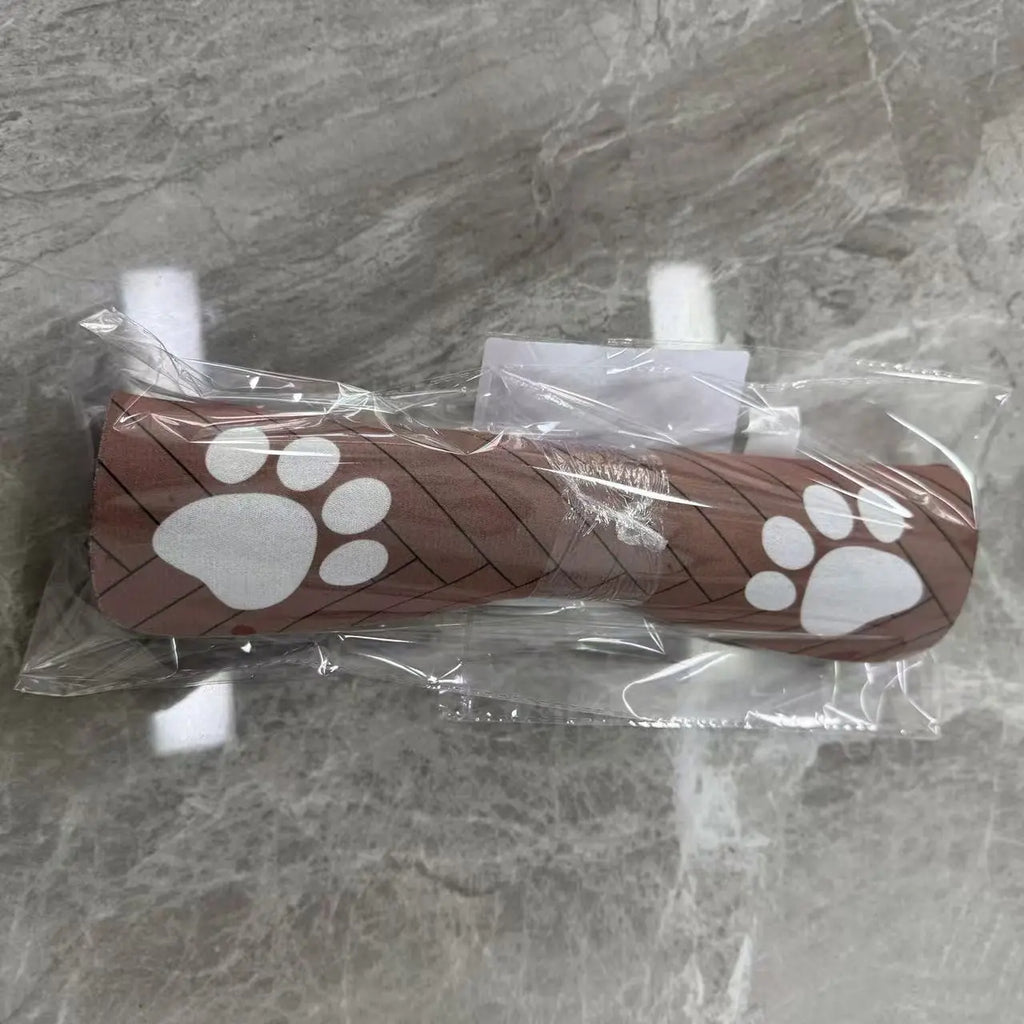 Quick Drying Absorbent Pet Feeding Mat for Dogs and Cats, Non-Slip Rubber Bottom, Dark Polyester Surface for Indoor Use