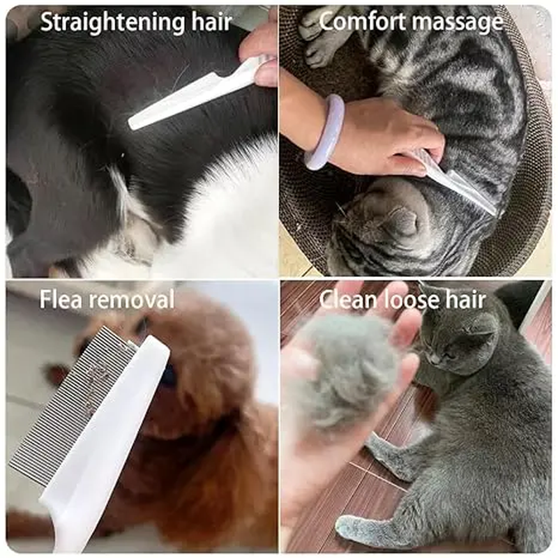 Boutique: Fine-Tooth Grooming Comb Duo for Small Dogs 2 pack