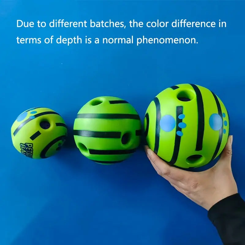 Pet Sound Toy Ball, Silicone Dog Treats Dispenser Ball, Interactive Dog Training Ball, Interactive Pet Chew Toys, Fun Indoor and Outdoor Dog Toy, Durable Chew #GLOBAL PICKS